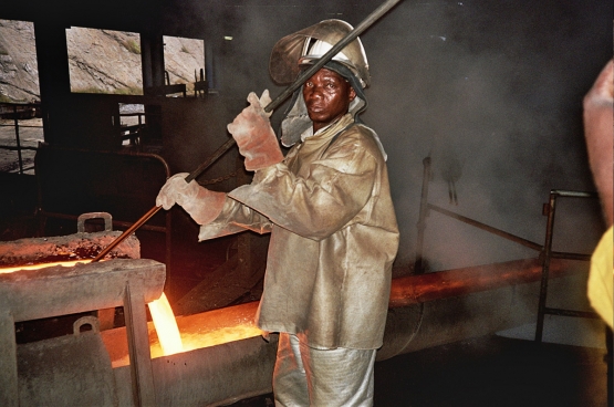 La part du secteur minier dans l'économie congolaise est très élevée. (Photo Raf Custers)